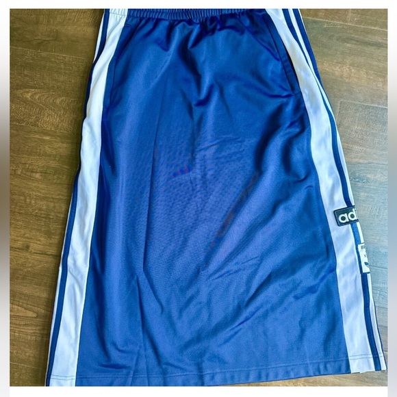 Adicolor Adibreak Midi Skirt (Adidas Track Skirt) NEW - Navy Blue - Size M - Picture 4 of 9